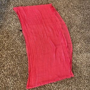 Pink sparkle infinity scarf